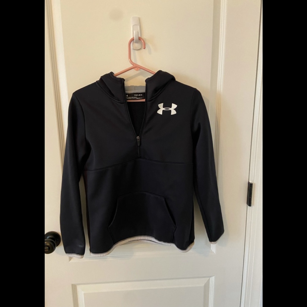 Under Armour girls cold gear zip-up